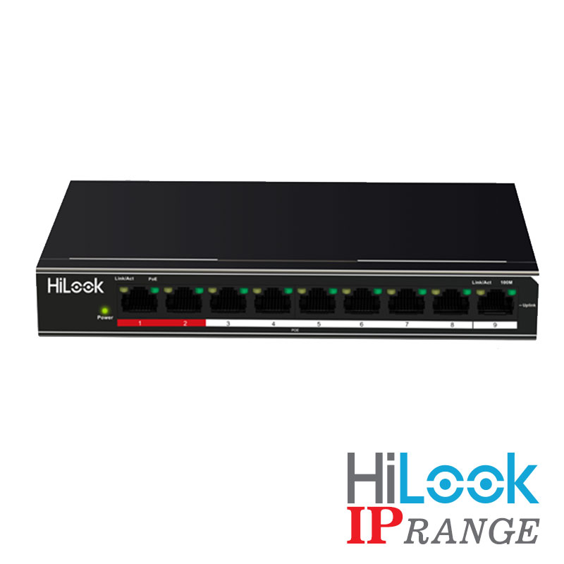 Hi-look 9 Port 10/100 Mbps PoE Network Switch