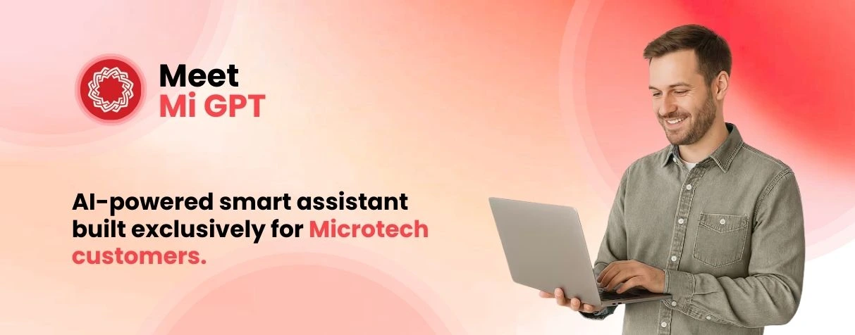 Mi GPT enterprise AI assistant dashboard