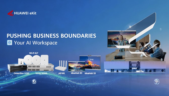 HUAWEI eKit SME office networking solution Pakistan 