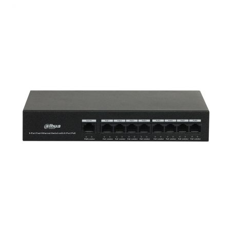 PFS3009-8ET-65 8-port Fast Ethernet PoE Switch