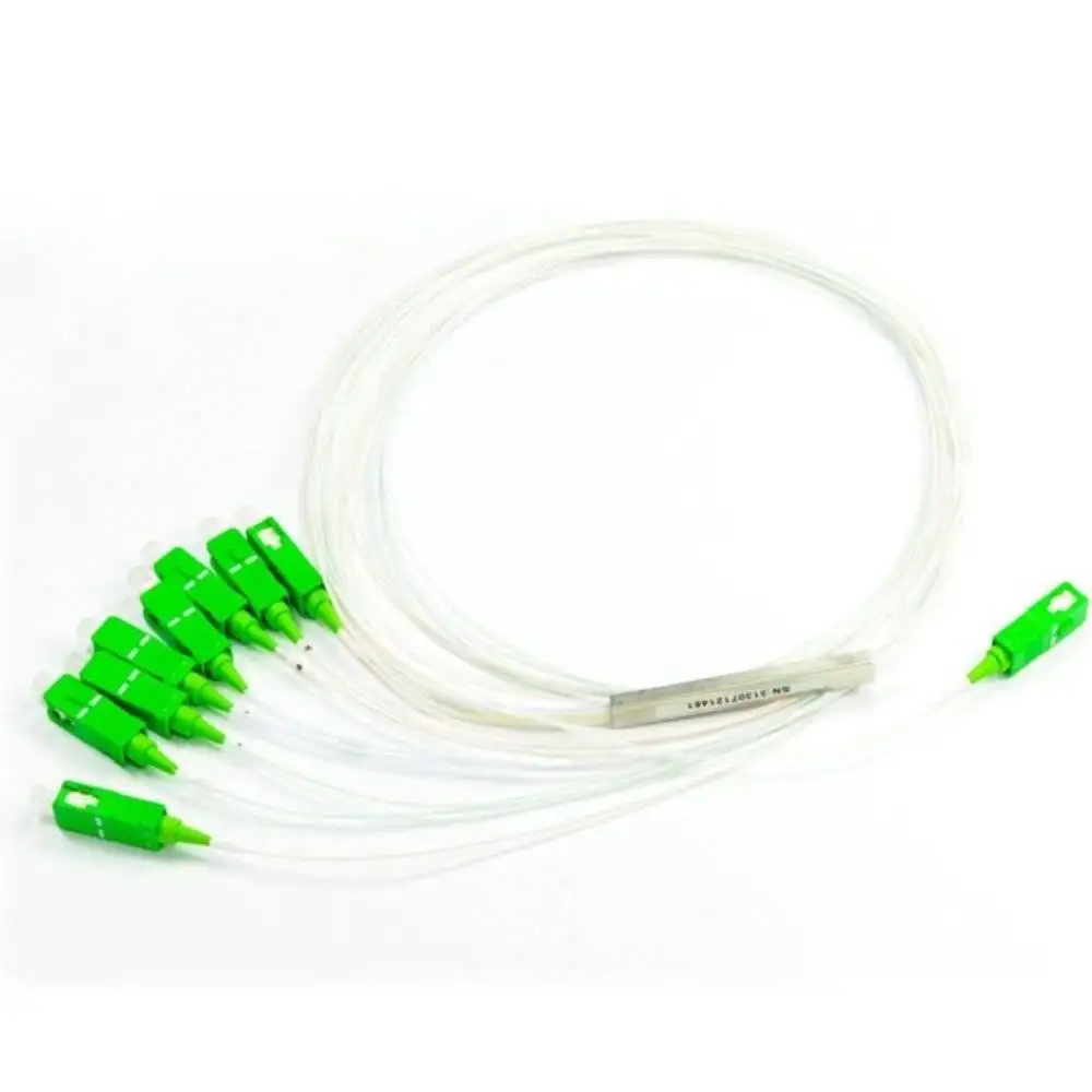 Ai-Tek Fiber Splitter PLC 1×8 SC/APC 0.9mm 1Mtr