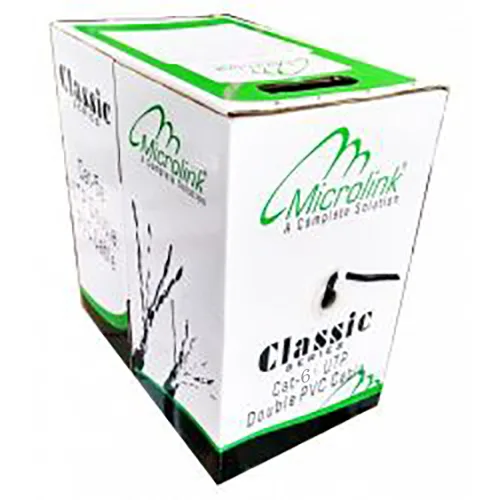 M-LINK CAT6 DOUBLE PVC UTP 0.52g ALMUNIUM CABLE