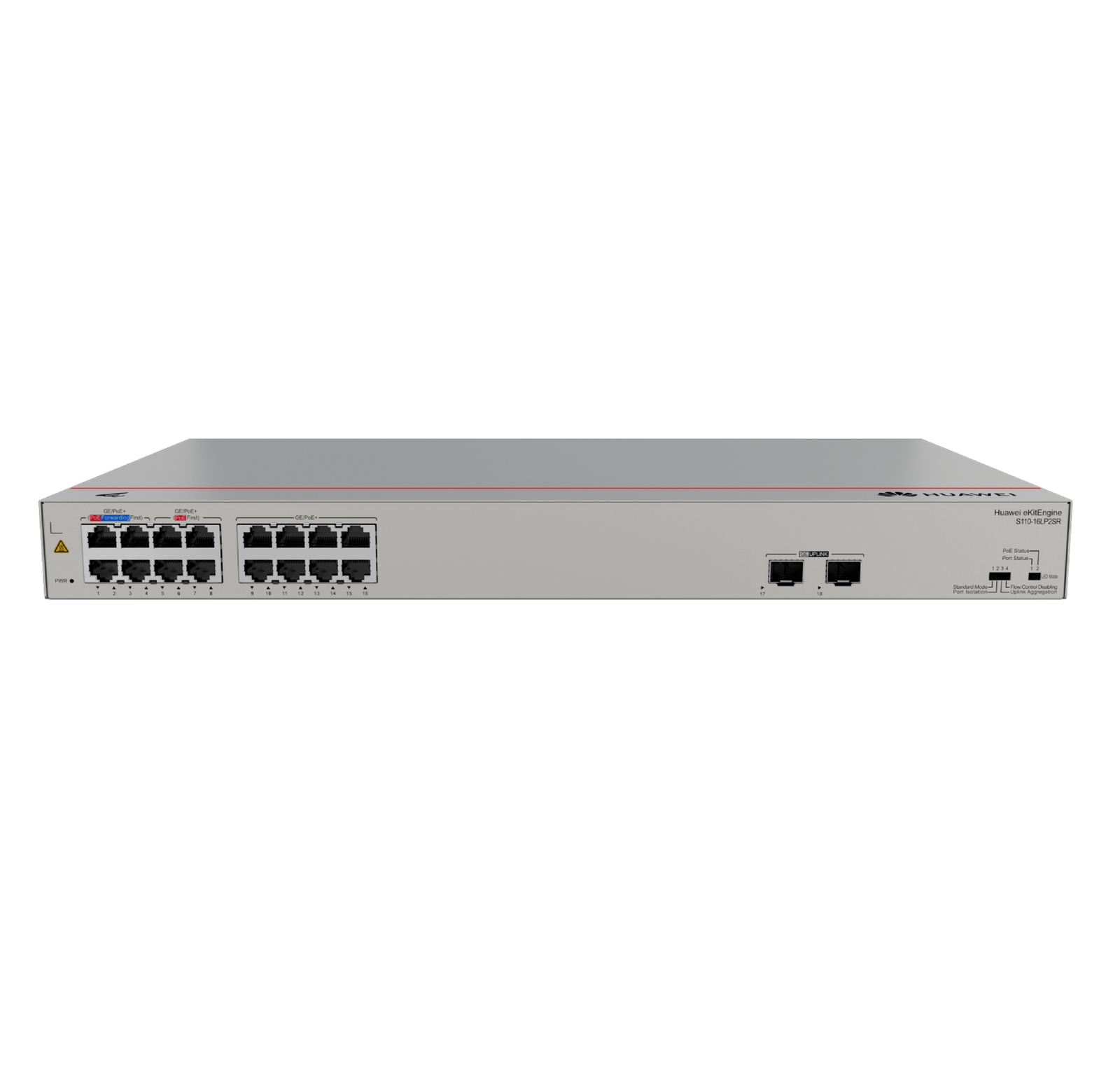 Huawei eKit Un-managed Switch  S110-16LP2SR
