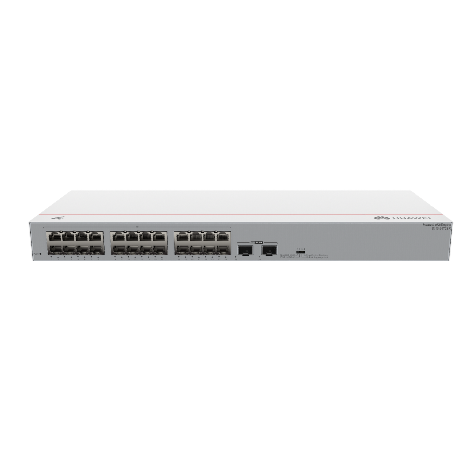 Huawei eKit Un-managed Switch S110-24T2SR 1 Huawei eKit Un-managed Switch