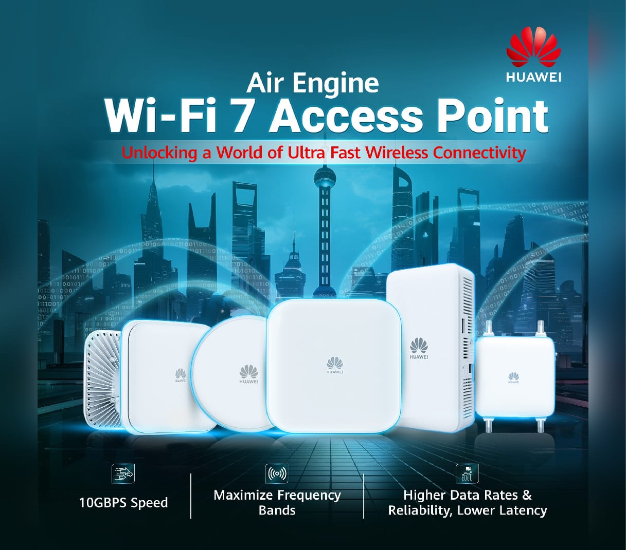Huawei eKit AirEngine Wi-Fi 7 Access Point: Enterprise-Grade Performance, Simplified