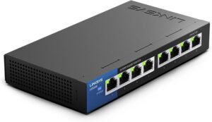 Linksys LGS108-Retail 8-Port Gigabit Unmanaged Switch