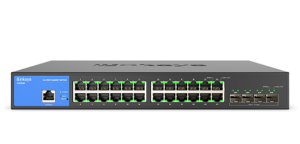 Linksys LGS328C 24-Port Gigabit Managed Switch with 4 10G SFP+ Ports
