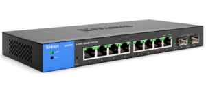 Linksys LGS310C 8-Port Gigabit Managed Switch with 2 1G SFP Ports