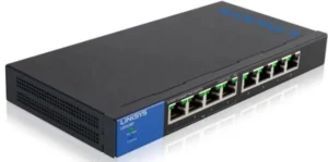 Linksys LGS108P 8-Port Gigabit Unmanaged PoE Switch