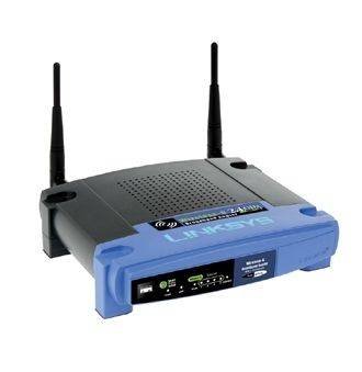 Linksys WRT-54GP2A-AT Wireless Router with 2 Telephone Ports