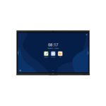 ZKTeco ZK-IWB75BM Interactive Whiteboard The ZKTeco ZK-IWB75BM Interactive Whiteboard is a professional 75-inch smart digital board designed to enhance collaboration in classrooms, meeting rooms, and corporate environments. With a 4K UHD display and advanced infrared multi-touch technology, the ZKTeco ZK-IWB75BM Interactive Whiteboard allows multiple users to interact simultaneously, enabling dynamic presentations and interactive learning experiences. Built with integrated camera, microphone array, and screen-sharing capabilities, this interactive board provides a complete solution for modern digital meetings and smart education systems. 75-Inch 4K Ultra HD Display The ZKTeco ZK-IWB75BM Interactive Whiteboard features a 75-inch UHD display with 3840 × 2160 resolution, delivering sharp visuals and vibrant colors ideal for presentations and interactive sessions. Key display features include: 4K Ultra HD resolution 400 cd/m² brightness 1200:1 contrast ratio 178° wide viewing angle These specifications ensure clear viewing for audiences in large rooms. Multi-Touch Interactive Collaboration The board supports advanced infrared touch technology with: Up to 20 touch points on Android Up to 40 touch points on Windows Finger or stylus input This allows multiple participants to write, annotate, and collaborate simultaneously on the screen. Built-in Camera and Microphone Array The ZKTeco ZK-IWB75BM Interactive Whiteboard includes integrated hardware for video meetings: 8MP built-in camera 8-microphone array Voice tracking support Pickup range up to 8 meters This enables clear video conferencing and remote collaboration. Smart System with Android and Windows Support The ZKTeco ZK-IWB75BM Interactive Whiteboard runs on Android 11 with optional Windows 11 support, offering flexibility for business and educational environments. Key hardware specifications include: ARM Cortex A73 + Cortex A53 processor Mali-G52 GPU 8GB RAM 64GB storage (Android version) These features ensure smooth performance during presentations and collaboration tasks. Multiple Connectivity Options The board supports various connectivity ports for seamless device integration: USB 3.0 and USB-C HDMI input/output VGA LAN port RS232 Audio input/output These options make it easy to connect laptops, projectors, and conferencing systems. Ideal Applications The ZKTeco ZK-IWB75BM Interactive Whiteboard is ideal for: Smart classrooms Corporate meeting rooms Training centers Conference halls Collaborative workspaces Why Choose ZKTeco ZK-IWB75BM Interactive Whiteboard? ✔ 75-inch 4K UHD display ✔ Multi-touch interactive collaboration ✔ Built-in camera and microphone array ✔ Android and Windows operating system support ✔ Ideal for education and business meetings Specifications Feature Details Model ZKTeco ZK-IWB75BM Screen Size 75 Inch Resolution 3840 × 2160 (4K UHD) Brightness 400 cd/m² Touch Technology Infrared Multi-Touch Touch Points 20 (Android) / 40 (Windows) Camera 8MP Microphone 8-array microphones OS Android 11 / Optional Windows 11 Connectivity USB, HDMI, VGA, LAN, Type-C