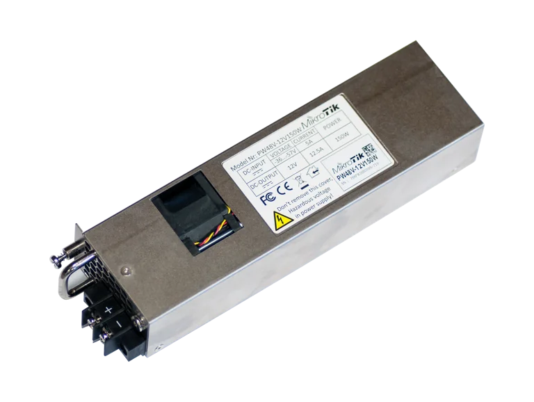 MikroTik PW48V-12V150W Hot Swap DC Power Supply